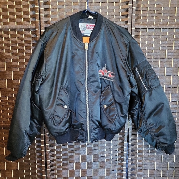 Indian Motorcycle Other - Indian Moto Black Bomber Jacket